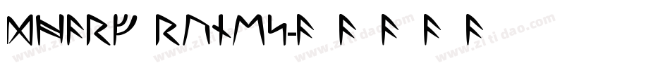 Dwarf Runes字体转换